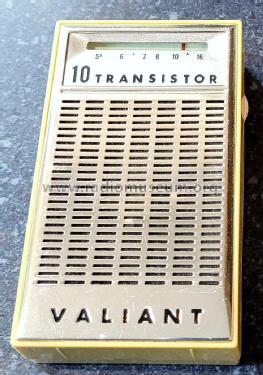 10 Transistor PTR-109 ; Valiant Watch Ltd.; (ID = 2701557) Radio