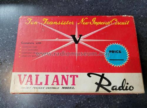 10 Transistor PTR-109 ; Valiant Watch Ltd.; (ID = 2701560) Radio