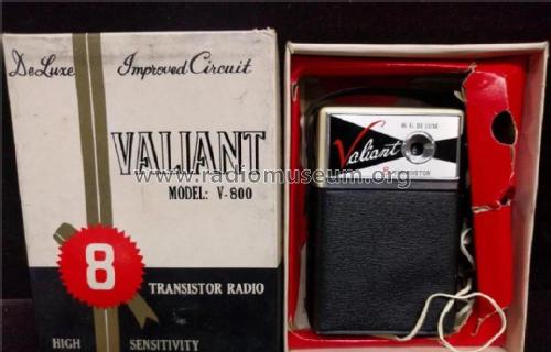 8 Transistor Hi Fi De Luxe V-800; Valiant Watch Ltd.; (ID = 2656653) Radio