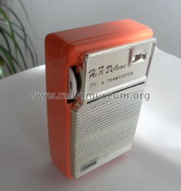 Hi Fi Deluxe 6 Transistor 6YR-65; Valiant Watch Ltd.; (ID = 1445624) Radio