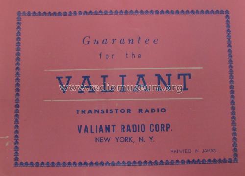 TR-853; Valiant Watch Ltd.; (ID = 853355) Radio