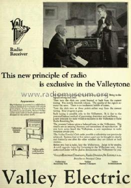 Valleytone ; Valley Electric Co.; (ID = 1319261) Radio