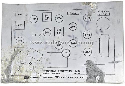 Chisholm Model B ; Vancouver Radio or (ID = 3109412) Commercial TRX