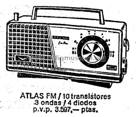 Atlas FM AM 34 PT-S4; Vanguard; Hospitalet (ID = 1626678) Radio