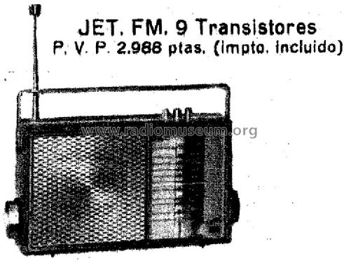 Jet FM 36PT-S3; Vanguard; Hospitalet (ID = 1627485) Radio