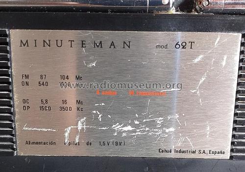 Minuteman 62-T; Vanguard; Hospitalet (ID = 2490924) Radio