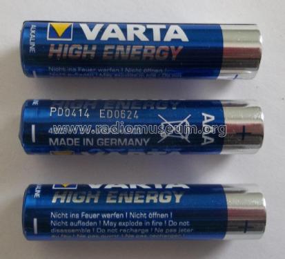 High Energy - Alkaline - 1,5 V 4903 - Micro - LR03; Varta Accumulatoren- (ID = 1745124) Power-S