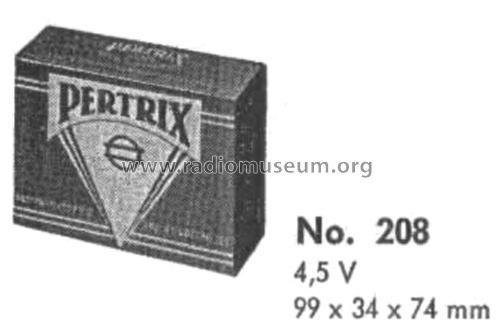 Pertrix 208; Varta Accumulatoren- (ID = 1281033) Strom-V