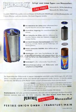 Pertrix 212 Leak Proof; Varta Accumulatoren- (ID = 1666039) Aliment.