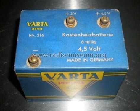 Pertrix 216; Varta Accumulatoren- (ID = 2677376) Strom-V