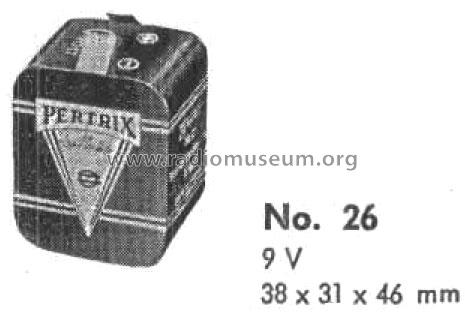 Pertrix 26; Varta Accumulatoren- (ID = 1281635) Strom-V