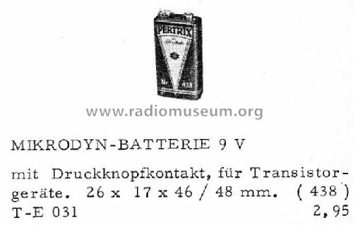 Pertrix 438; Varta Accumulatoren- (ID = 1497358) Power-S