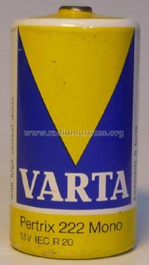 Pertrix Nr. 222; Varta Accumulatoren- (ID = 2610163) Aliment.