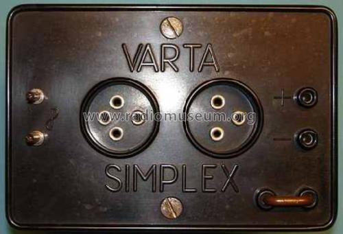 Simplex 2 Amp; Varta Accumulatoren- (ID = 354354) Power-S