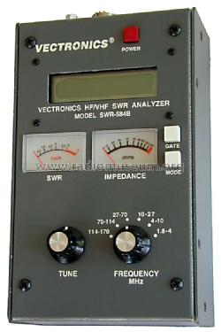 HF/VHF SWR Analyzer SWR-584B; Vectronics; (ID = 794424) Equipment