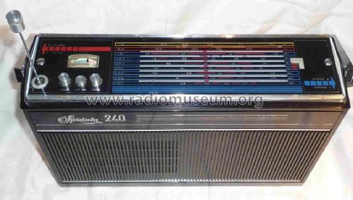 Spidola 240; VEF Radio Works (ID = 630572) Radio