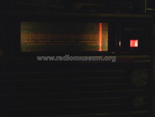 VEF 202; VEF Radio Works (ID = 2262170) Radio