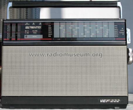 VEF 222; VEF Radio Works (ID = 508865) Radio