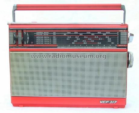 VEF 317; VEF Radio Works (ID = 214591) Radio
