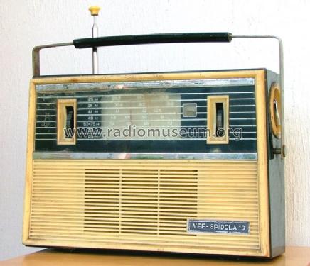 VEF Spidola 10; VEF Radio Works (ID = 1499880) Radio