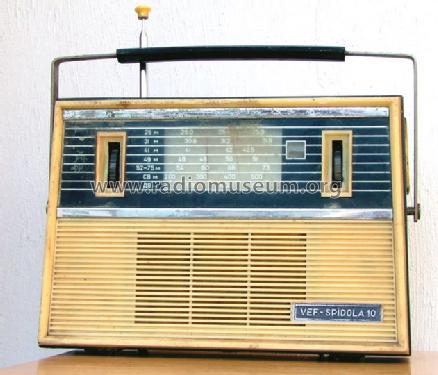 VEF Spidola 10; VEF Radio Works (ID = 1499881) Radio