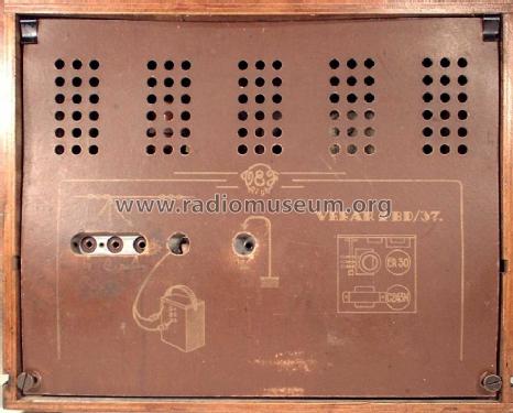 Vefar 2BD/37; VEF Radio Works (ID = 36751) Radio