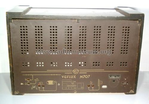 Veflux M707; VEF Radio Works (ID = 323180) Radio