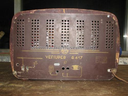 Vefsuper B417; VEF Radio Works (ID = 283534) Radio