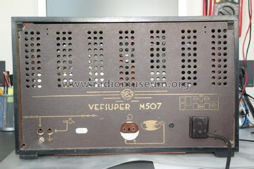 Vefsuper MD/40 M507; VEF Radio Works (ID = 1303077) Radio