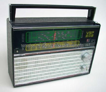 VEF 206; VEF Radio Works (ID = 518352) Radio