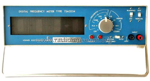 Digital Frequency Meter TSA3334; Venner Electronics (ID = 1304781) Equipment