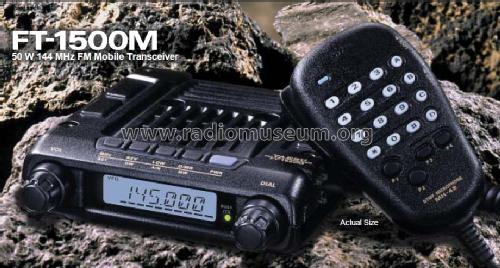 FM Mobile transceiver FT-1500M; Yaesu-Musen Co. Ltd. (ID = 794713) Amat TRX
