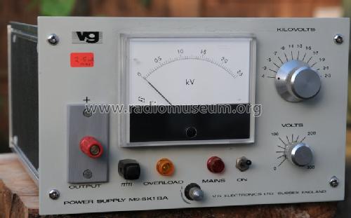 High-Voltage Power Supply M2.5K1 BA ; VG Electronics Ltd., (ID = 1103369) Equipment