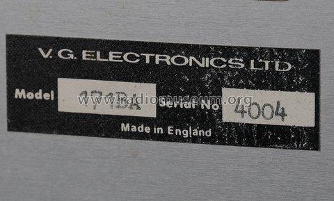 High-Voltage Power Supply M2.5K1 BA ; VG Electronics Ltd., (ID = 1103371) Equipment