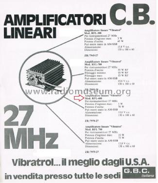 Linear Amplifier RFL-400; Vibratrol; Morton (ID = 2760103) Citizen