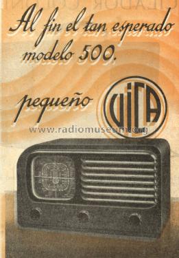 500; Vica Talleres, (ID = 2451050) Radio