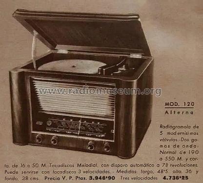 Radiogramola 120 RG; Vica Talleres, (ID = 2595852) Radio