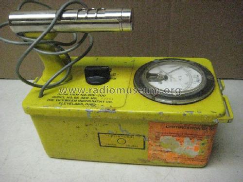 CD V-700 Geiger Counter Model No. 6A; Victoreen Instrument (ID = 2147172) Militaire