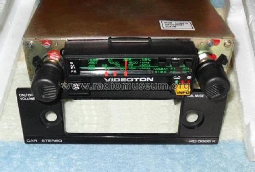 Car Radio RD5686 K; Videoton; (ID = 1380051) Car Radio