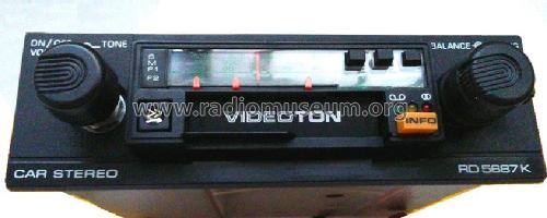 Car Stereo RD5687 K; Videoton; (ID = 1861741) Car Radio