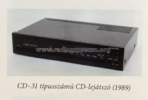 CD Player CD-31; Videoton; (ID = 2258662) R-Player