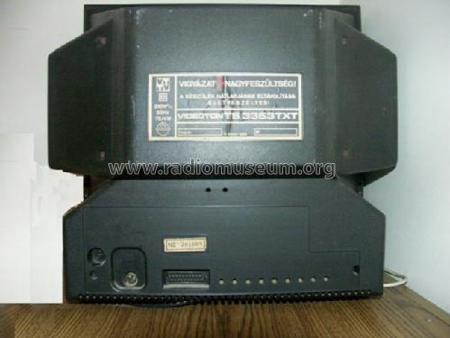 Colour television TS 3353 TXT; Videoton; (ID = 1185476) Television
