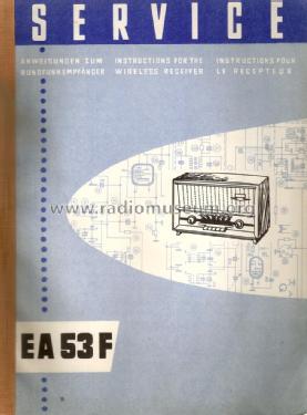 EA53F / II; Videoton; (ID = 1579148) Radio