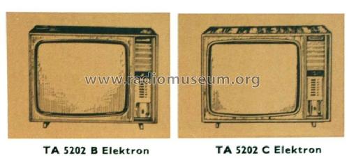 Elektron TA 5202 C; Videoton; (ID = 1591422) Fernseh-E