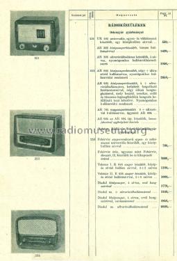 Fehérvár R736F; Videoton; (ID = 2181965) Radio