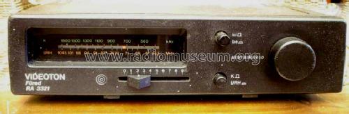 Füred RA-3321; Videoton; (ID = 1184662) Radio