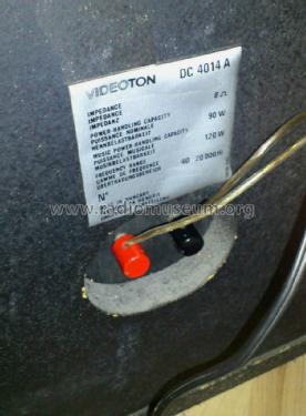 Hi-Fi Box DC4014A; Videoton; (ID = 1375966) Speaker-P