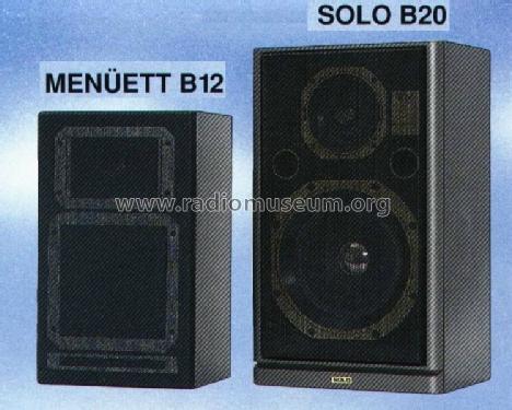 Hi-Fi Box Solo B-20; Videoton; (ID = 728385) Lautspr.-K