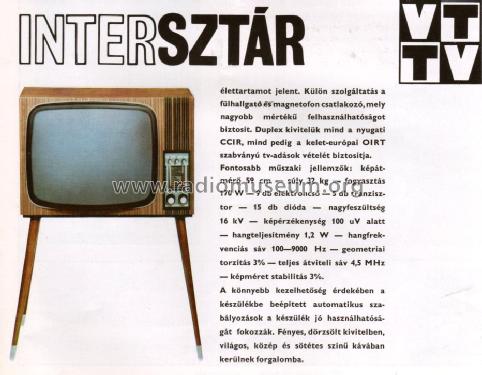 Inter Star TA-4259; Videoton; (ID = 1093677) Television