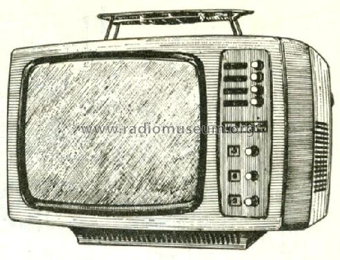 Minivizor De Luxe TC-1604OCU; Videoton; (ID = 432684) Television